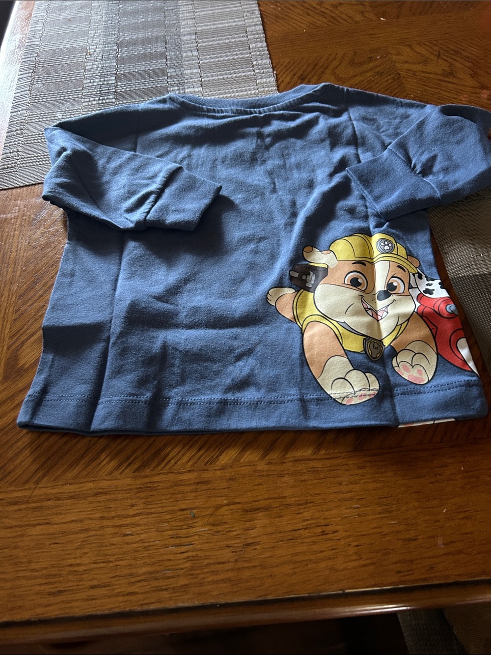 GAP Blue Paw Patrol Character Long-Sleeve Tee - Picture 2 of 3